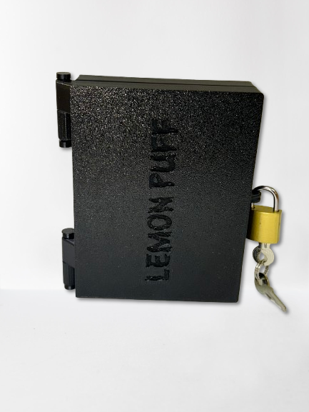 Box Lemon Puff Czarny